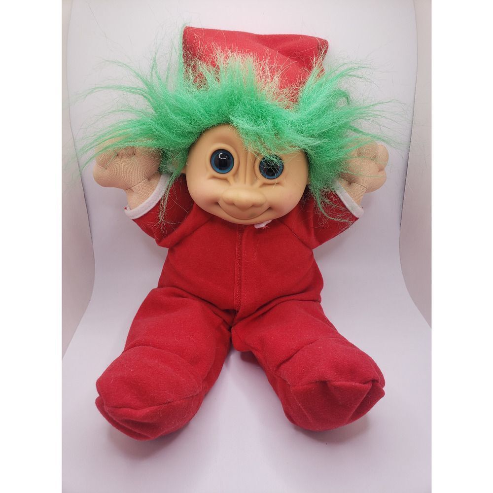 vintage Russ Christmas troll doll